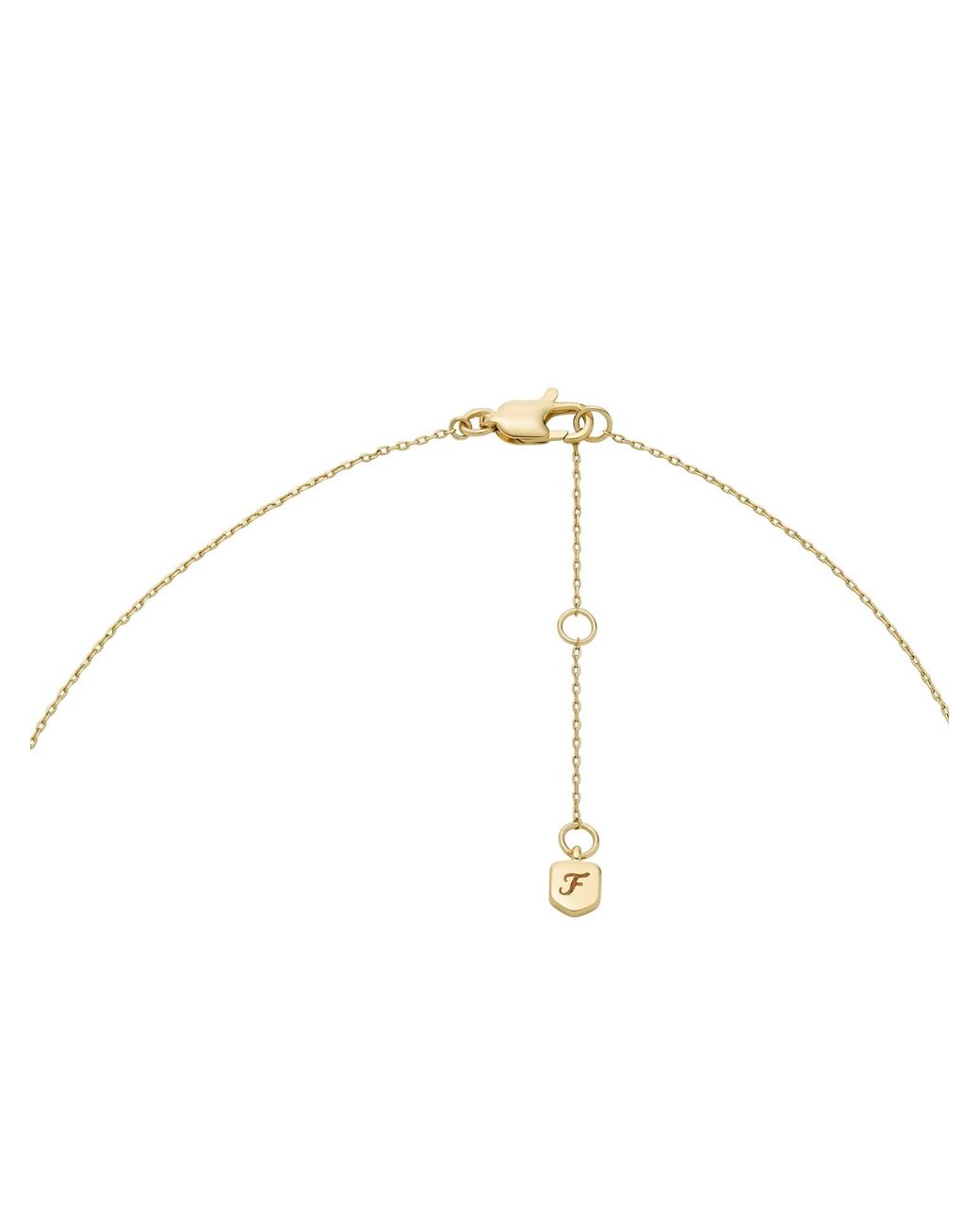 Fossil White Kette Ellis