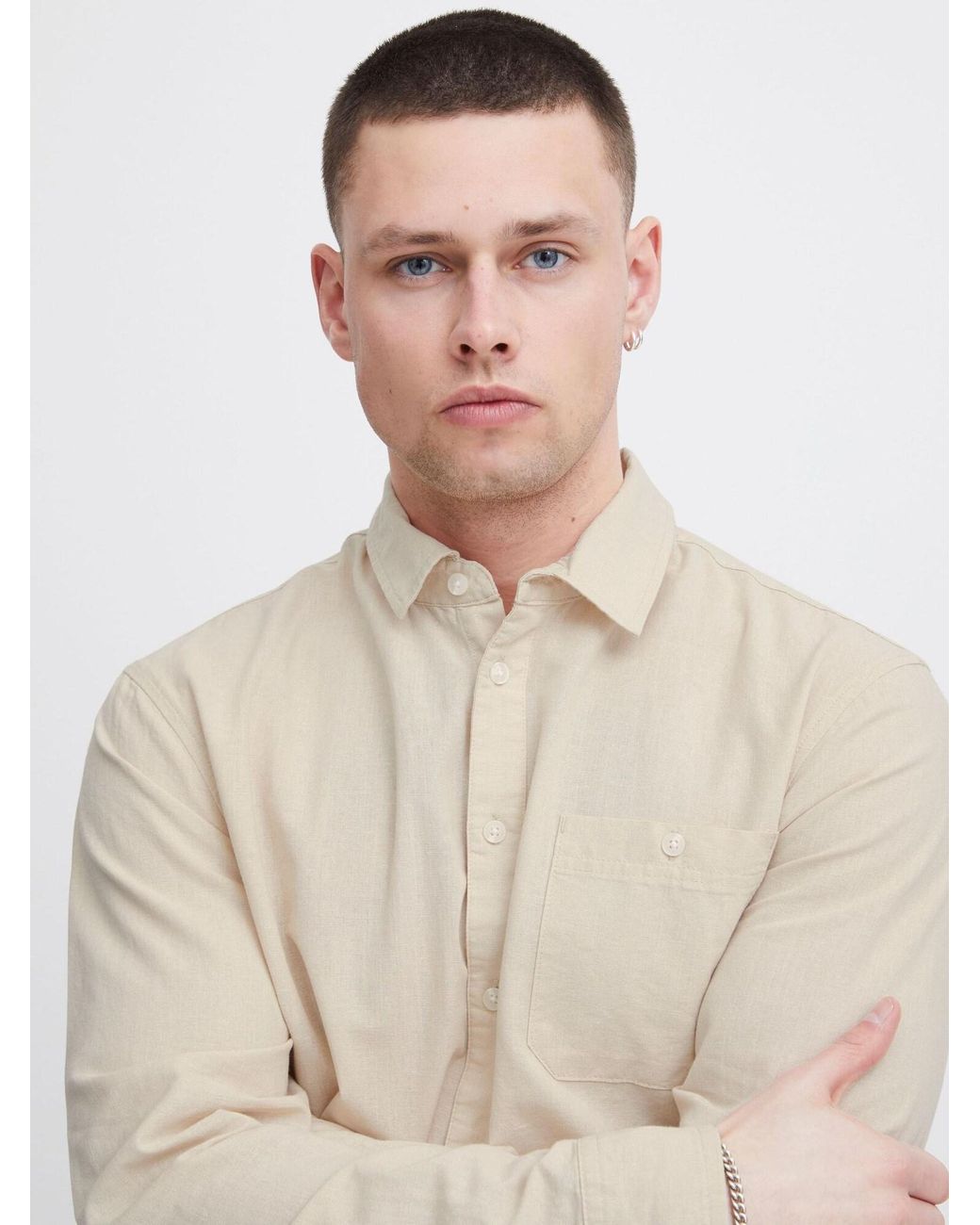 Blend Hemd in White für Herren
