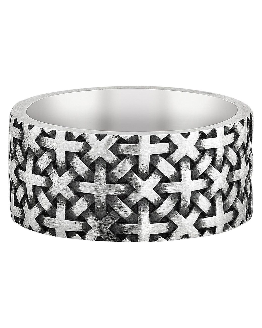 Caï Ca Ring in Metallic für Herren