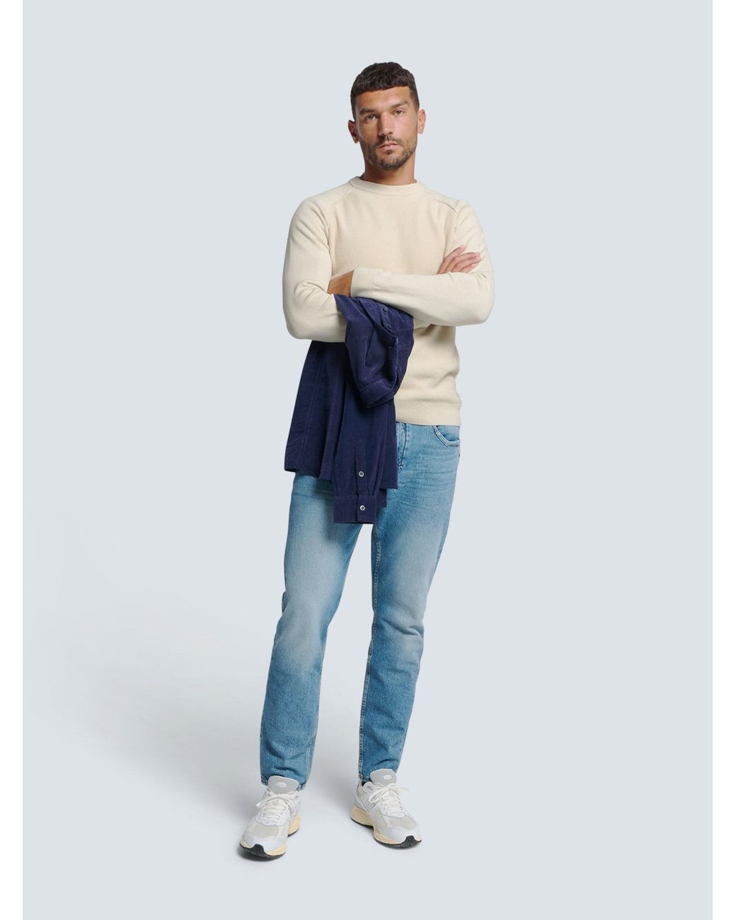 No Excess Pullover in White für Herren