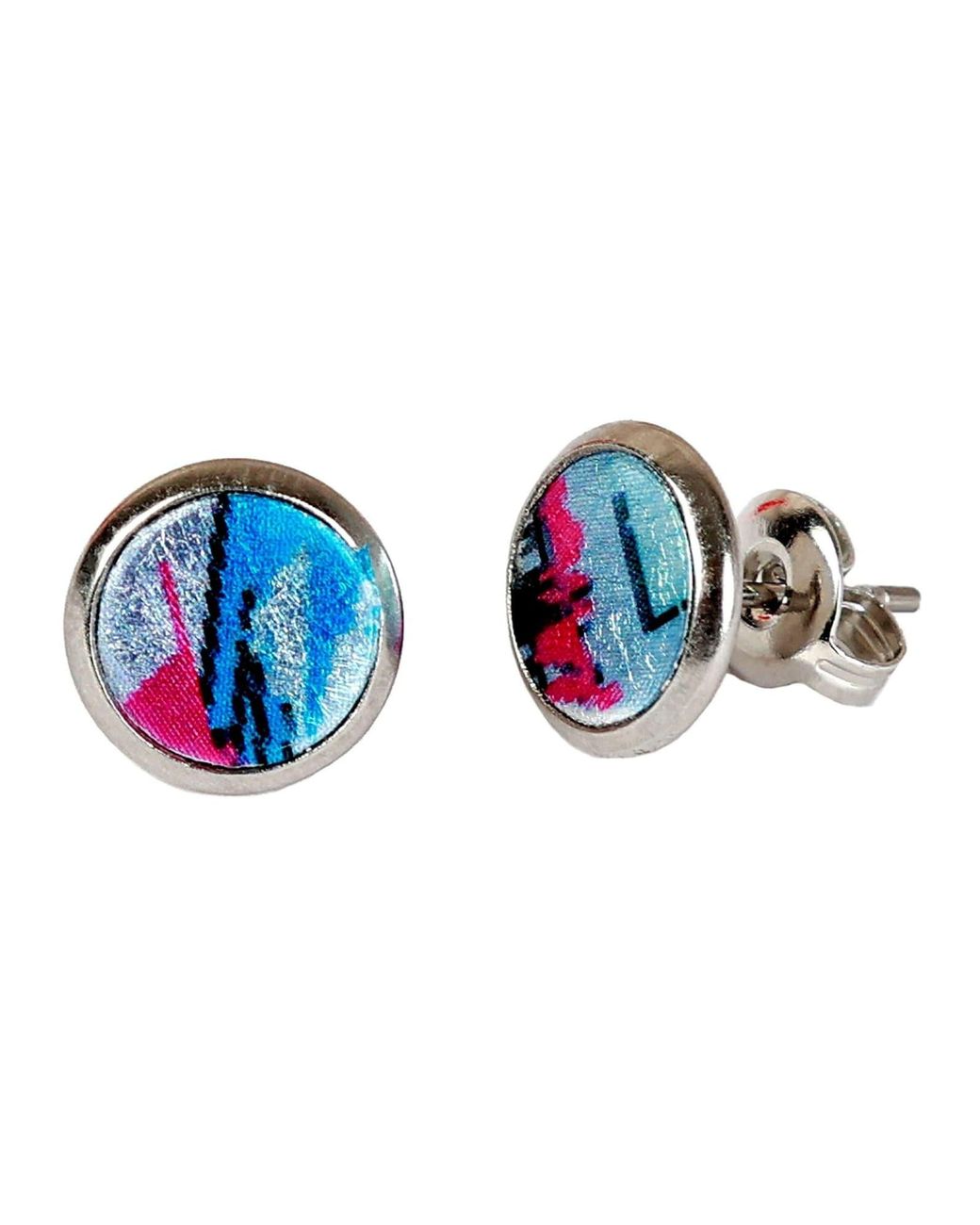 DeMarie Blue Ohrstecker