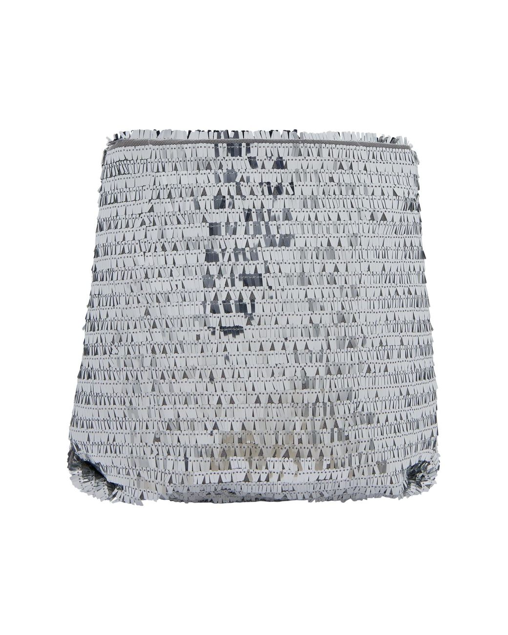 faina Gray Clutch