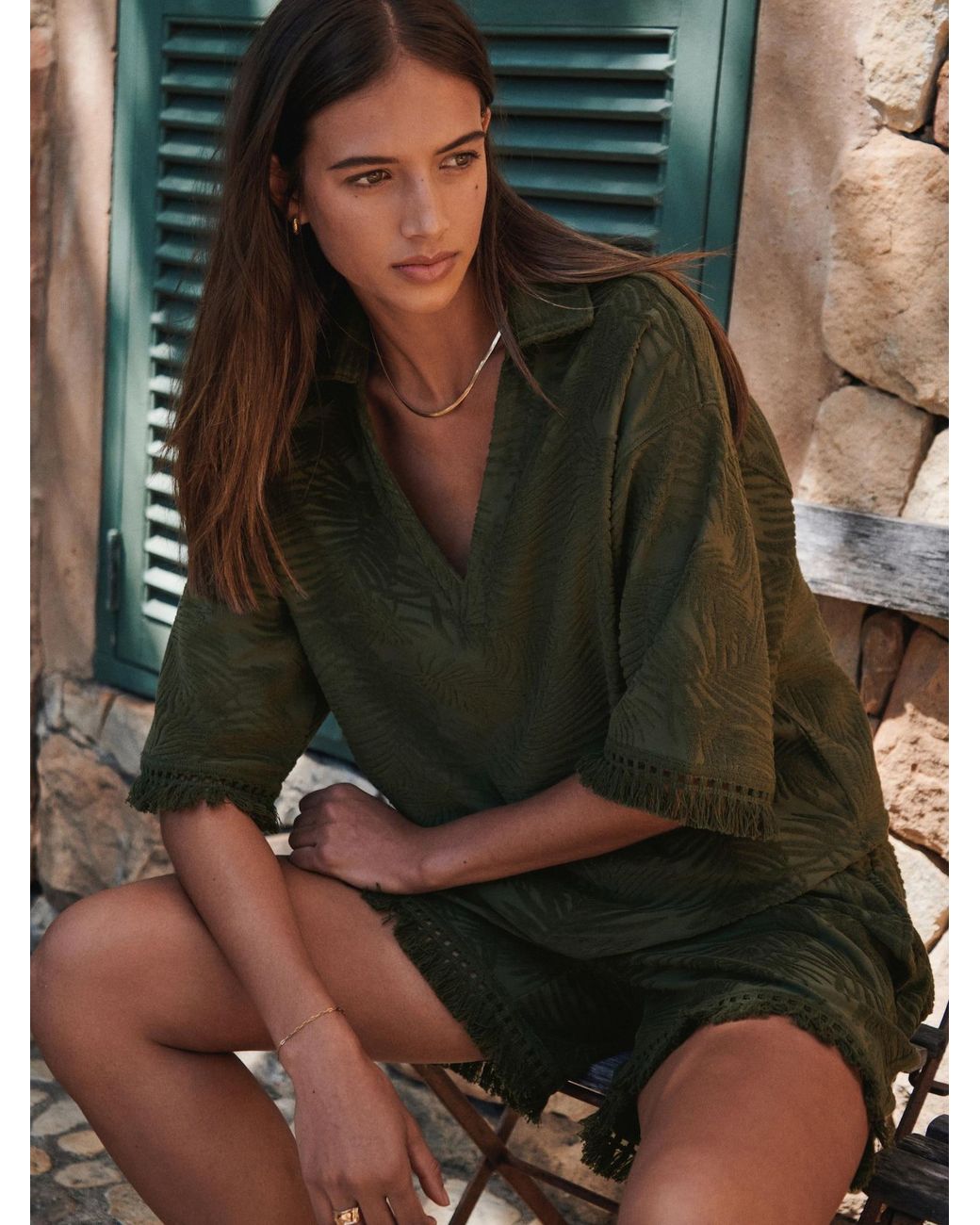 Next Green Bluse