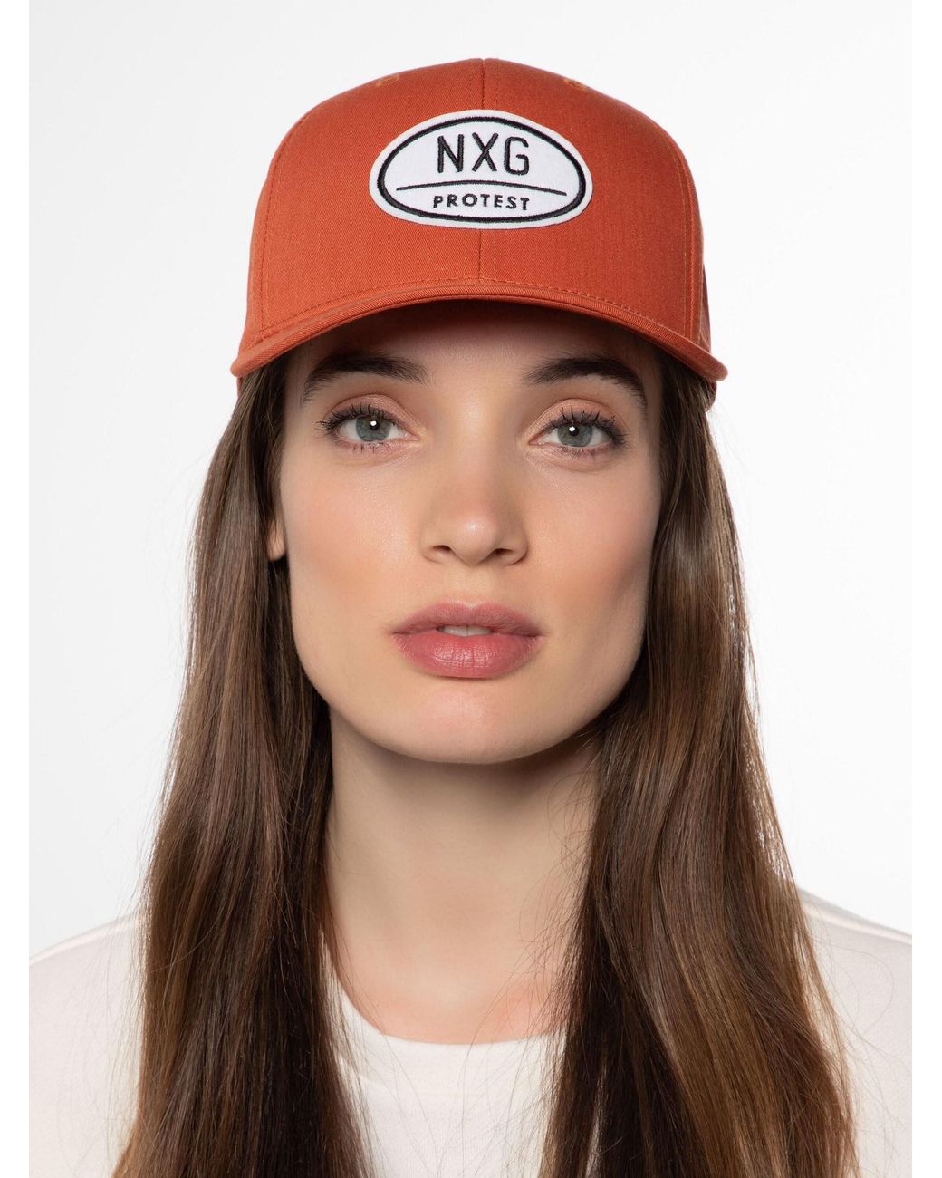 Protest Brown Cap Nxg Soba