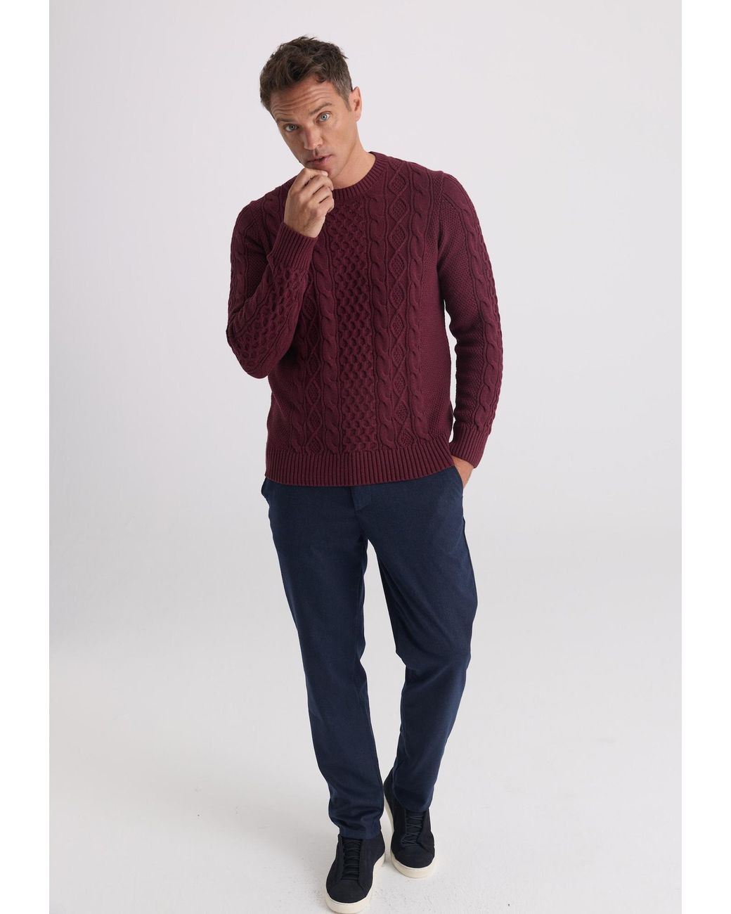Felix Hardy Pullover in Red für Herren