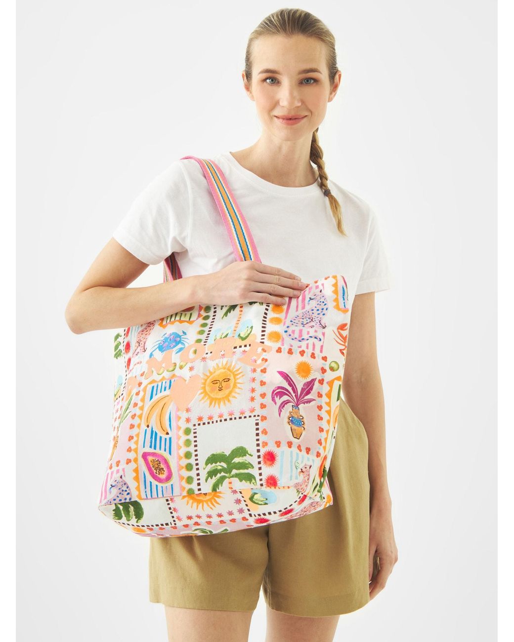 Codello White Shopper