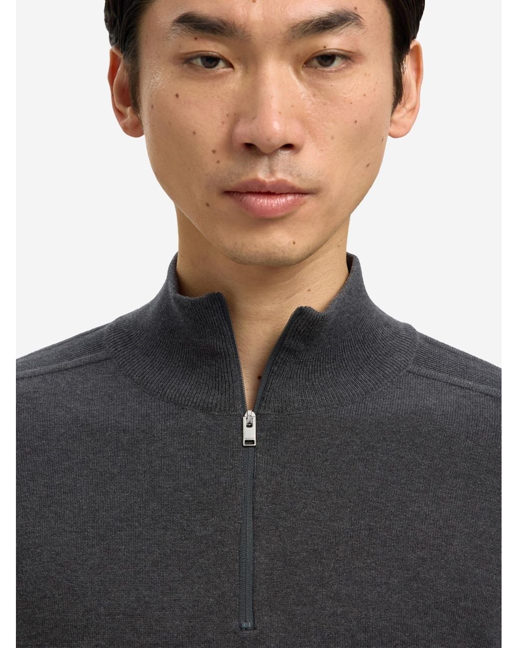 SELECTED Pullover Berg in Blue für Herren