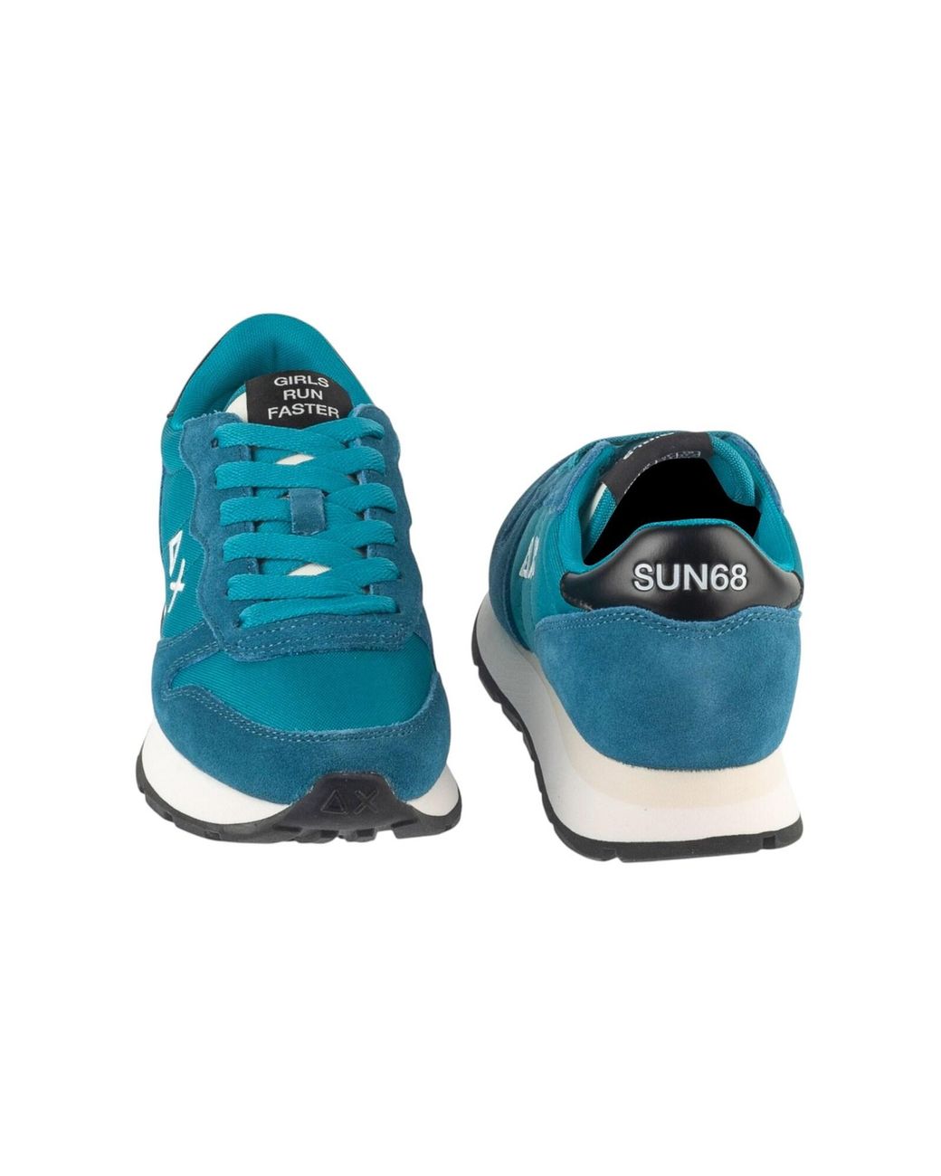 Sun 68 Blue Sneaker Low Ally Solid