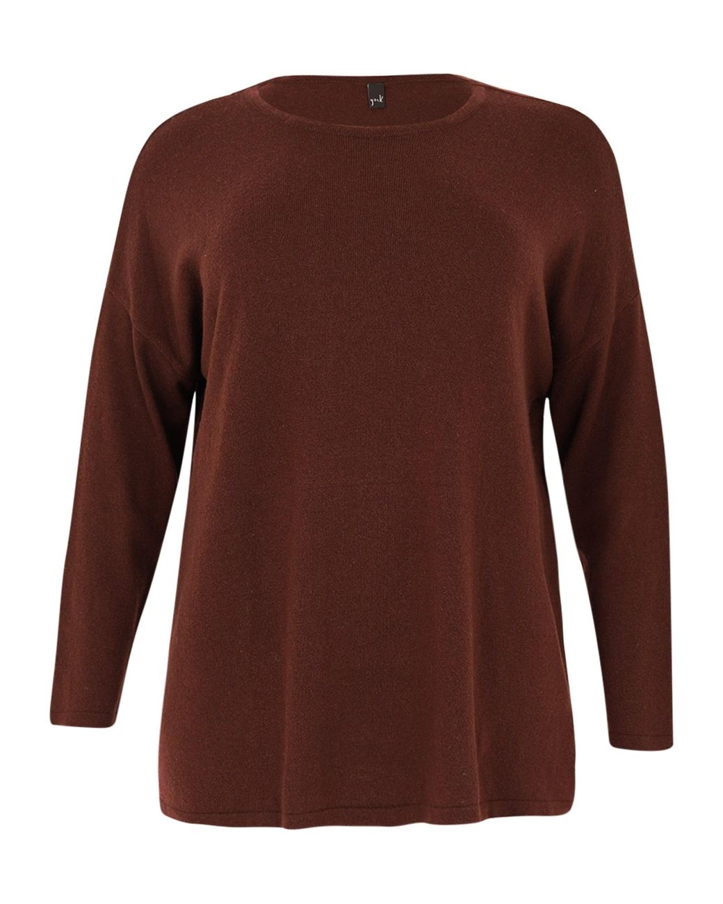 Yoek Brown Pullover