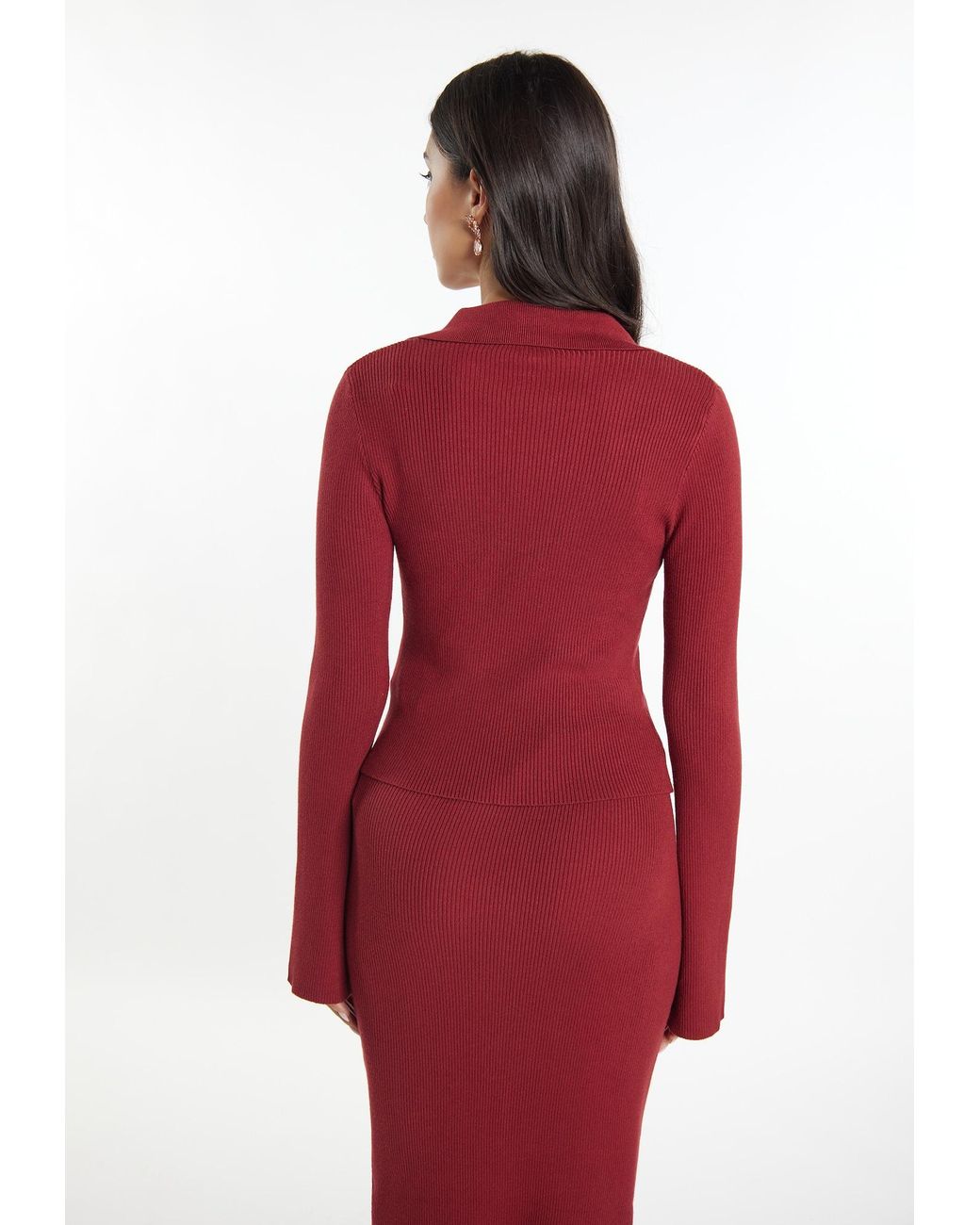 faina Red Pullover Dulcey