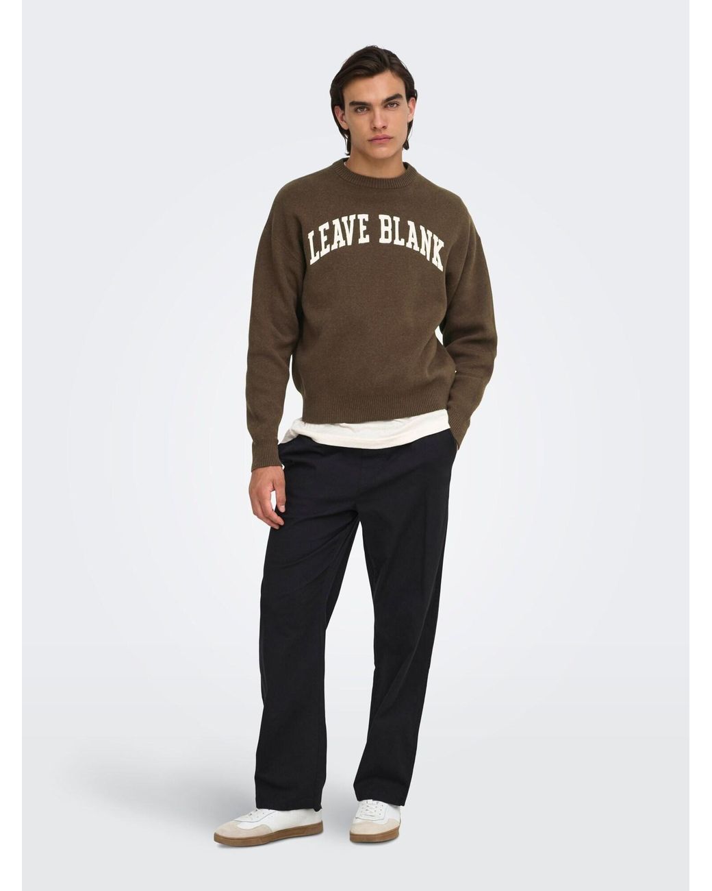 Only & Sons Pullover Pine in Brown für Herren