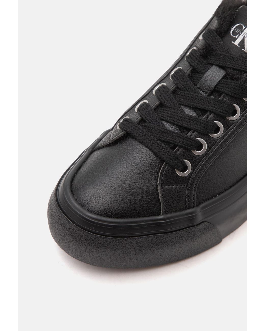 Calvin Klein Black Sneaker Vulc Flatf