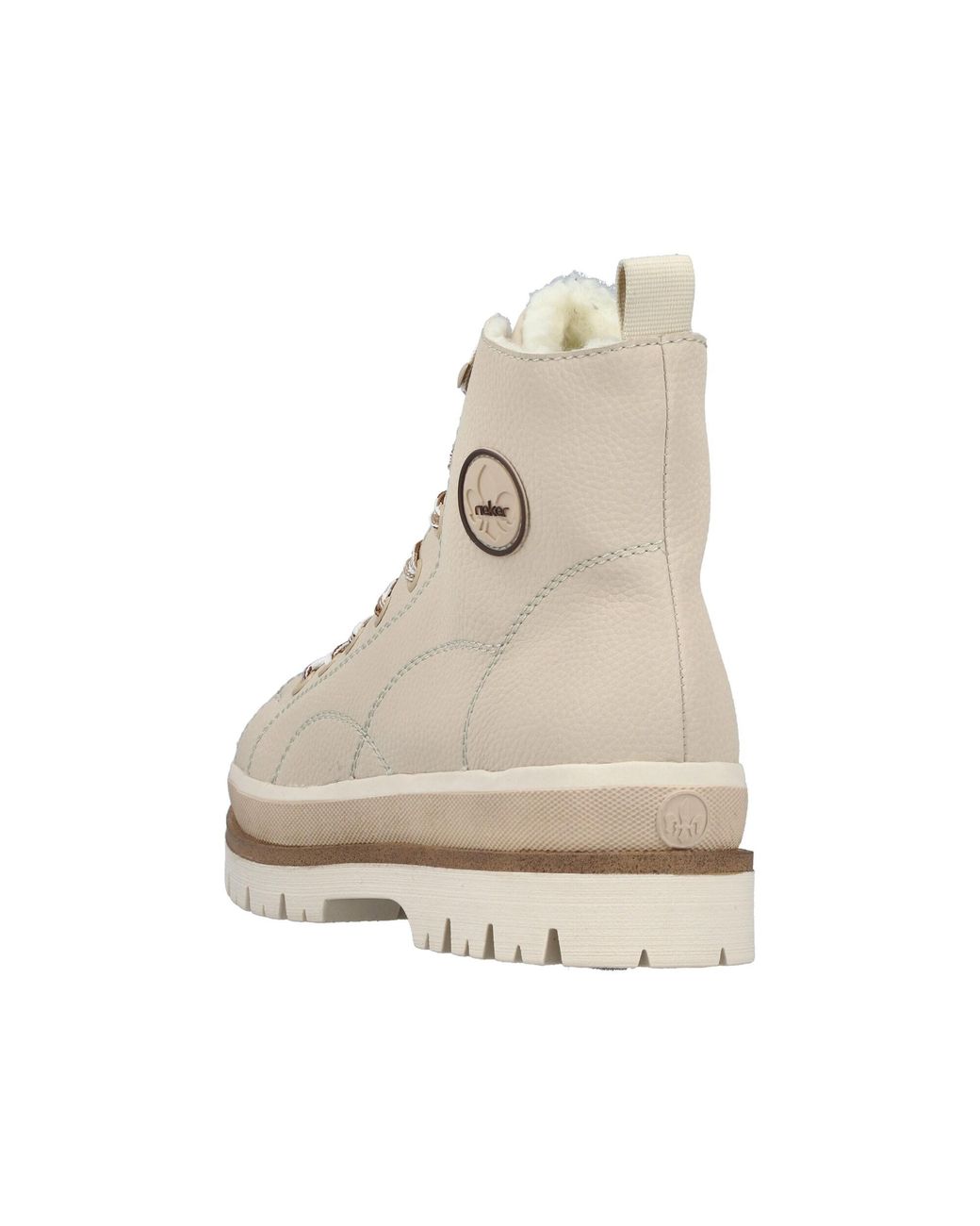 Rieker Natural Schnürstiefelette