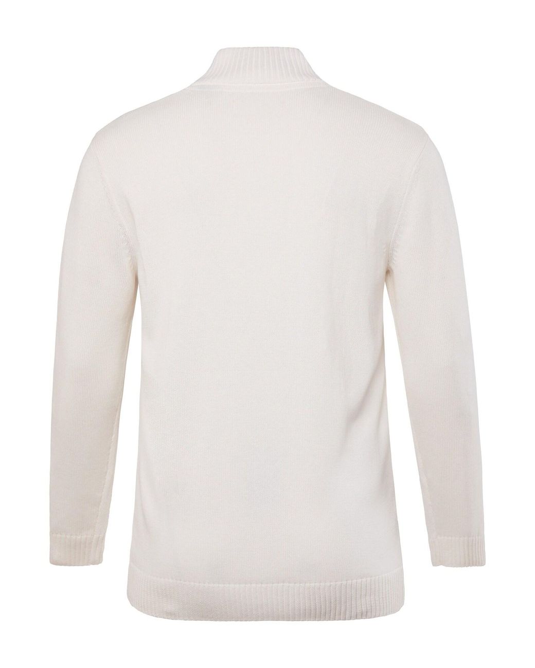 Men Plus Pullover in White für Herren