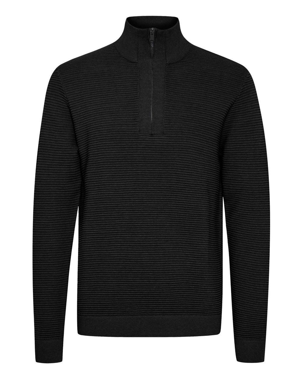 Solid Pullover in Black für Herren