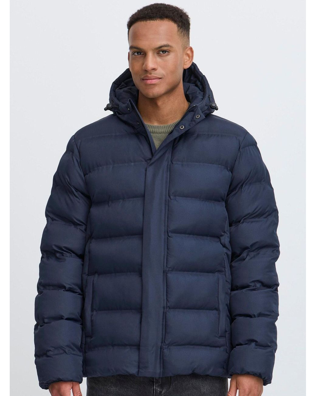 Solid Steppjacke Mariusen in Blue für Herren