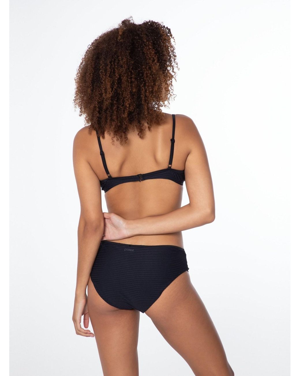 Protest Black Bikinitop Mixhart