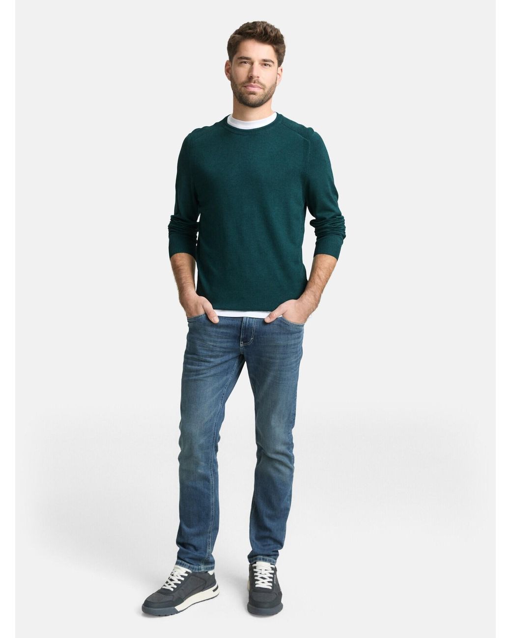Tom Tailor Pullover in Green für Herren