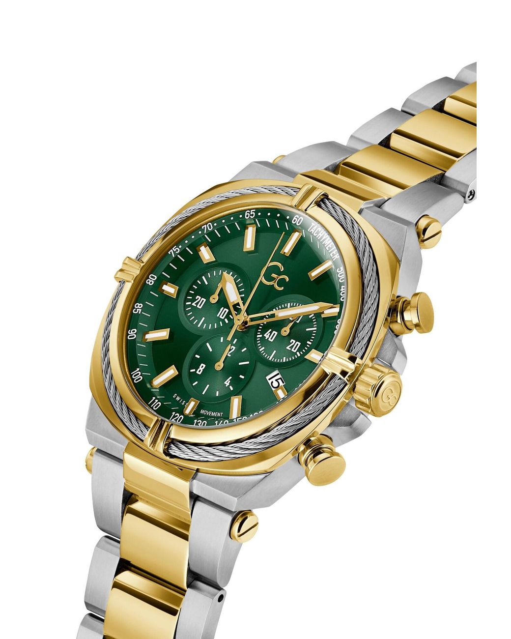 Gc Uhr Ironclass in Green für Herren