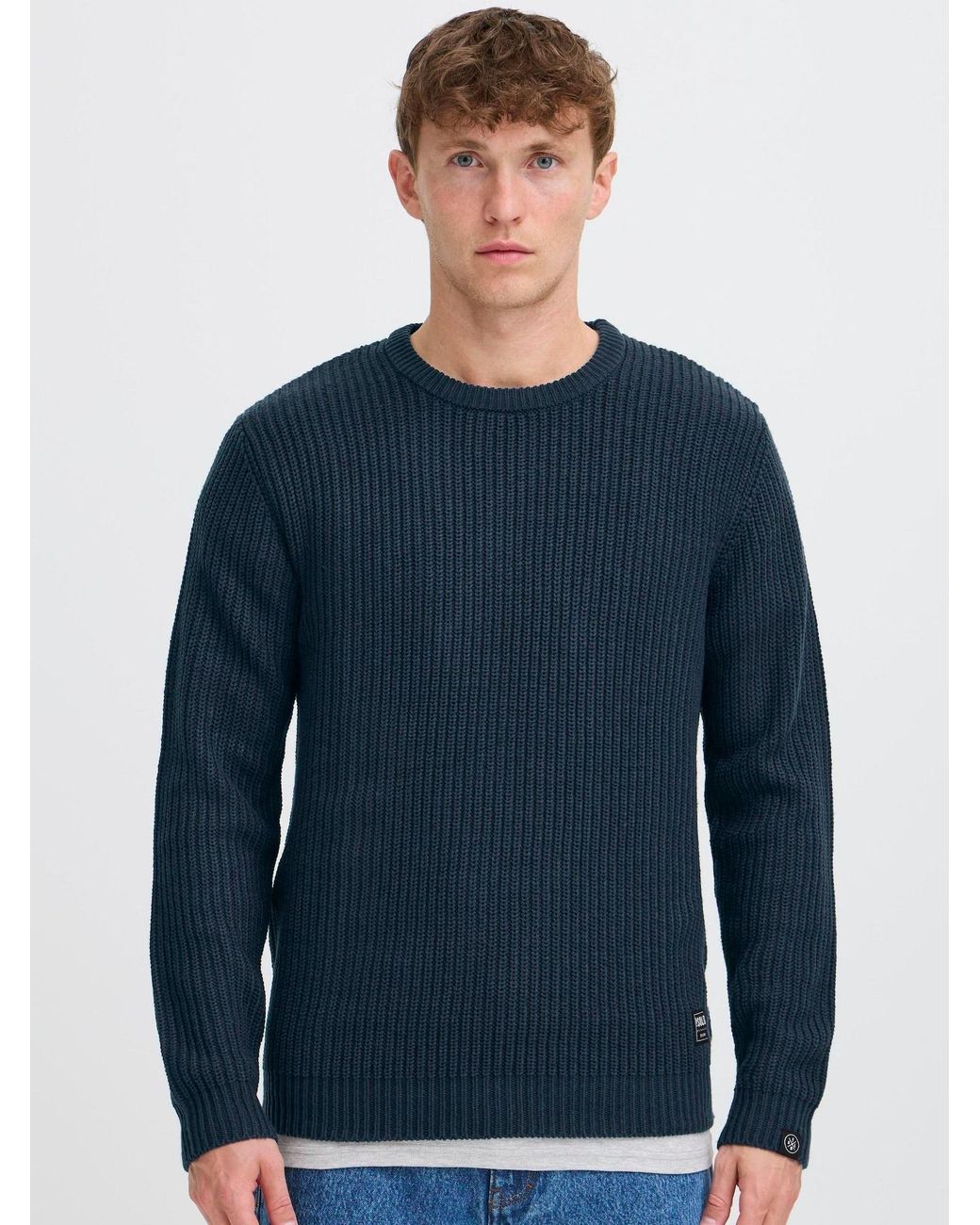 Solid Pullover Sdaron in Blue für Herren