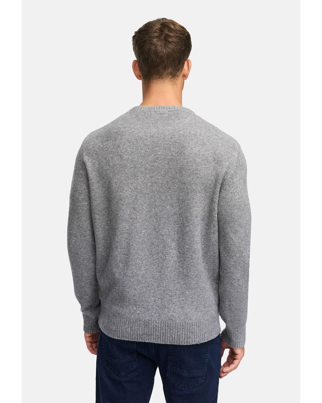 INDICODE Pullover Intrax in Gray für Herren