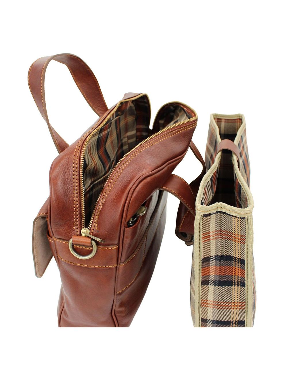 bupell Laptoptasche Clemente in Brown für Herren