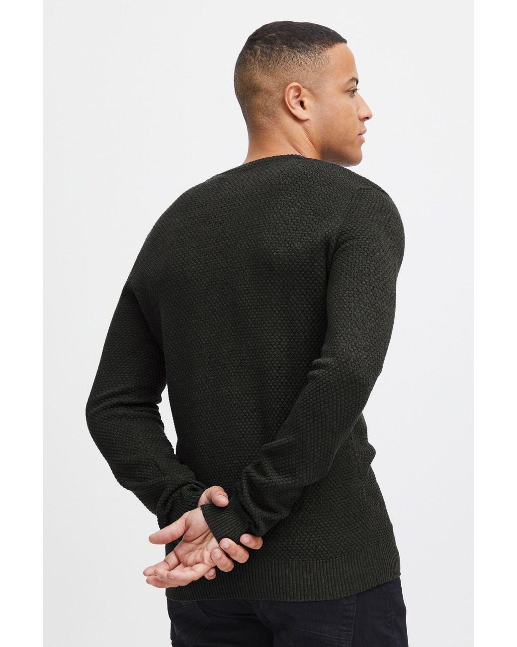 Solid Pullover Karl in Black für Herren