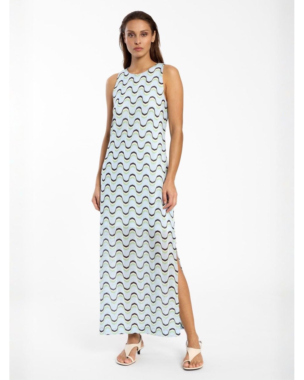Ana Alcazar Blue Kleid Dinea