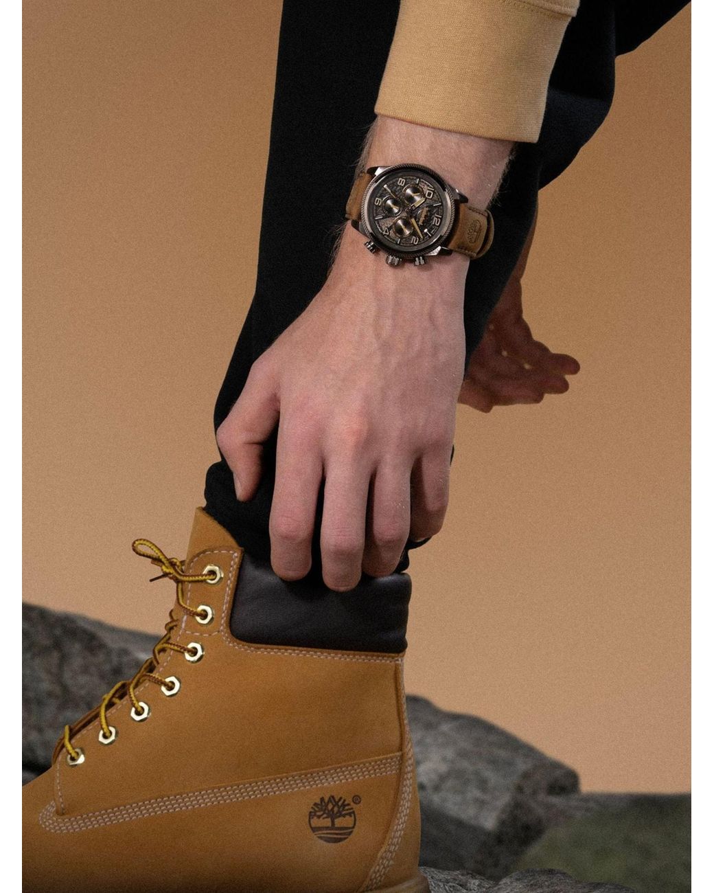 Timberland Analoguhr in Brown für Herren