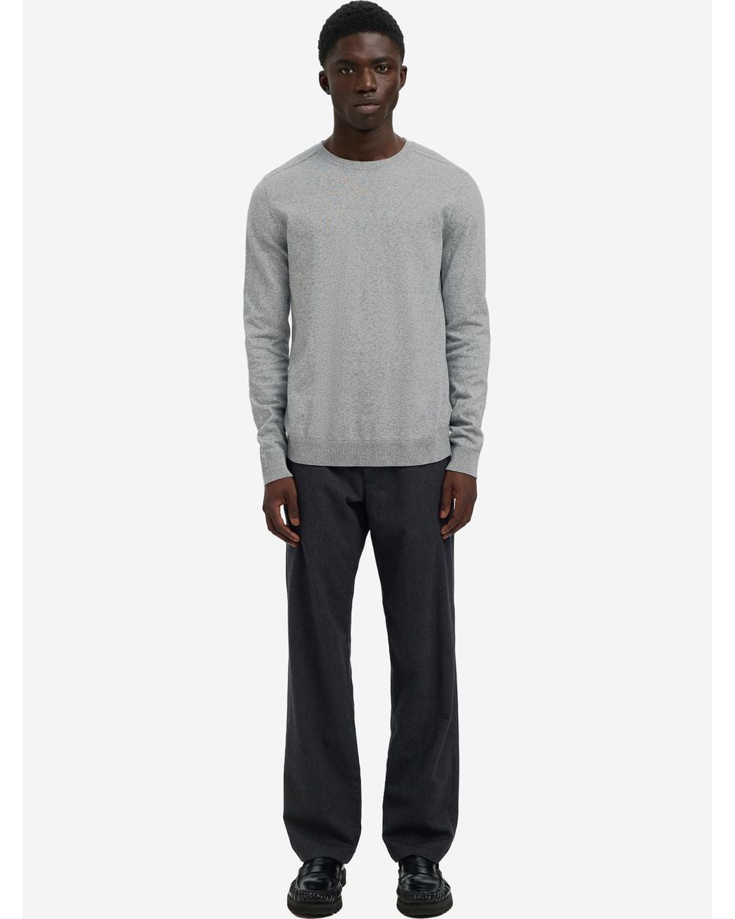 SELECTED Pullover Berg in Gray für Herren