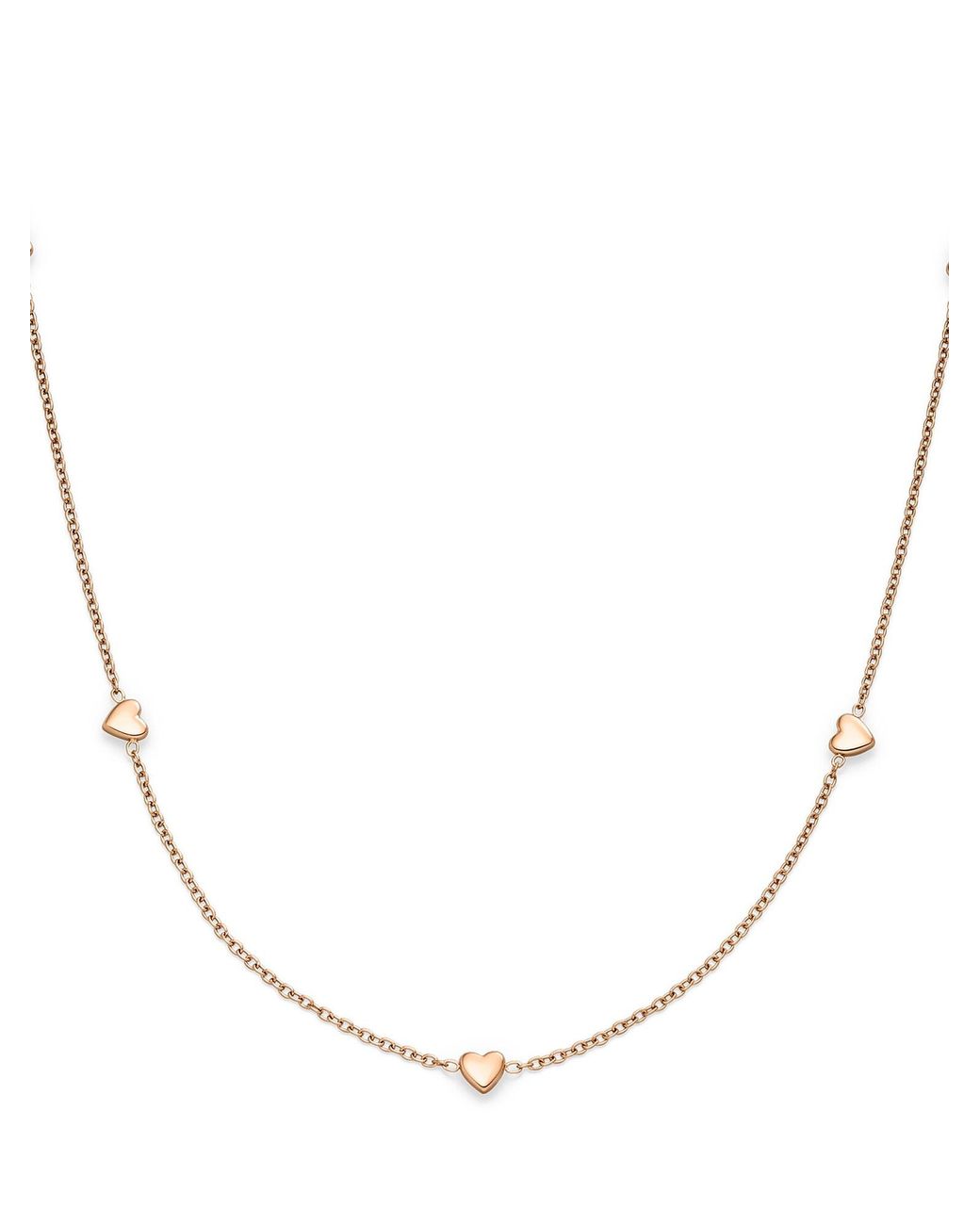 S.oliver Natural Kette Tiny Hearts