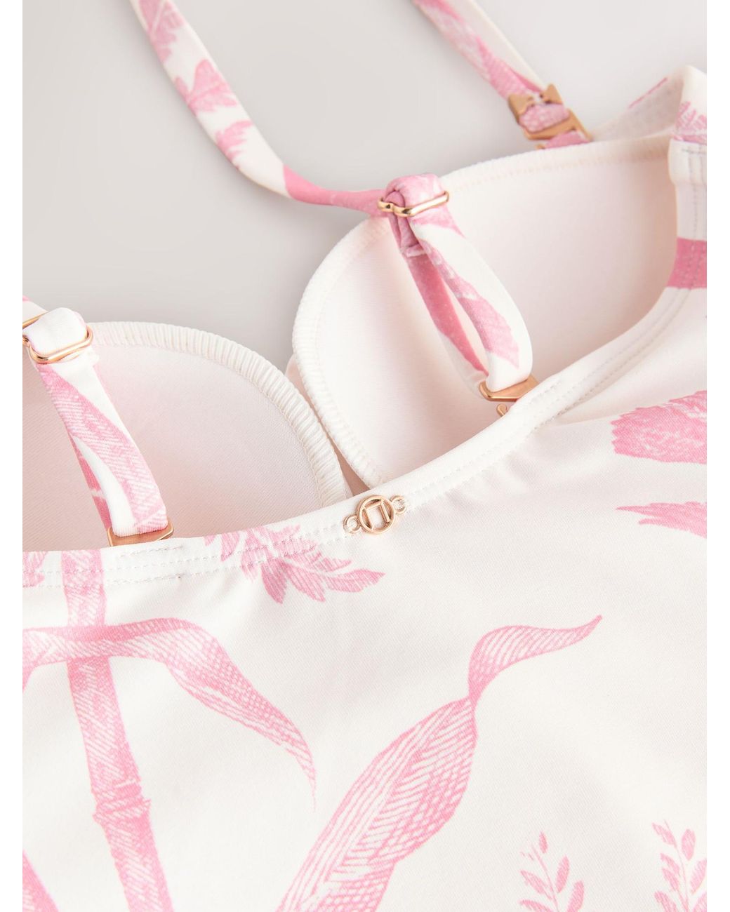 Next Pink Badeanzug