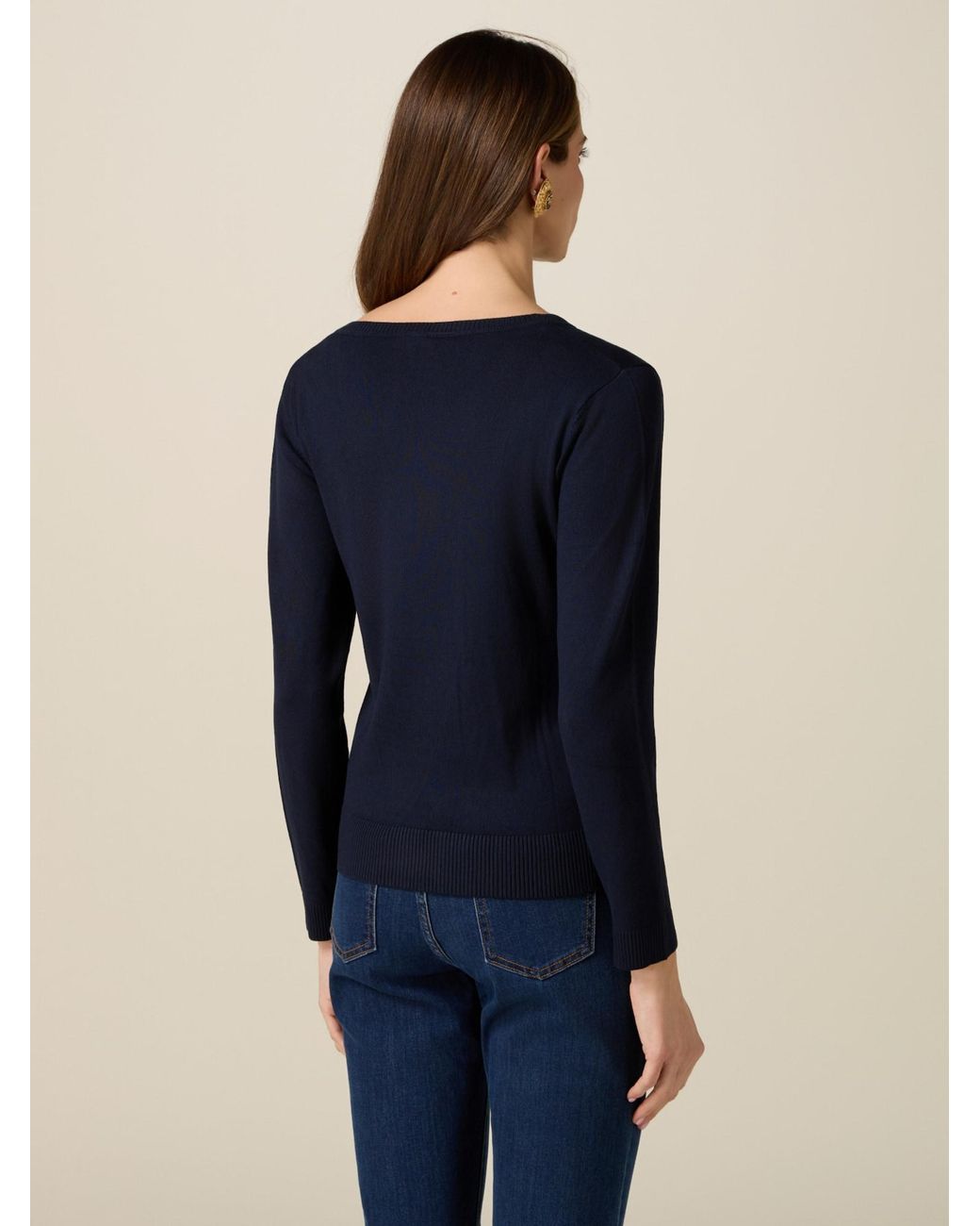 Oltre Blue Pullover