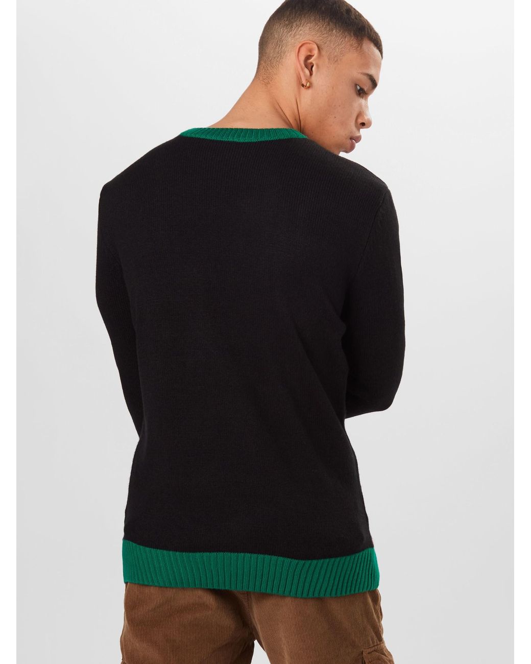 Urban Classics Pullover 'hohoho' in Black für Herren