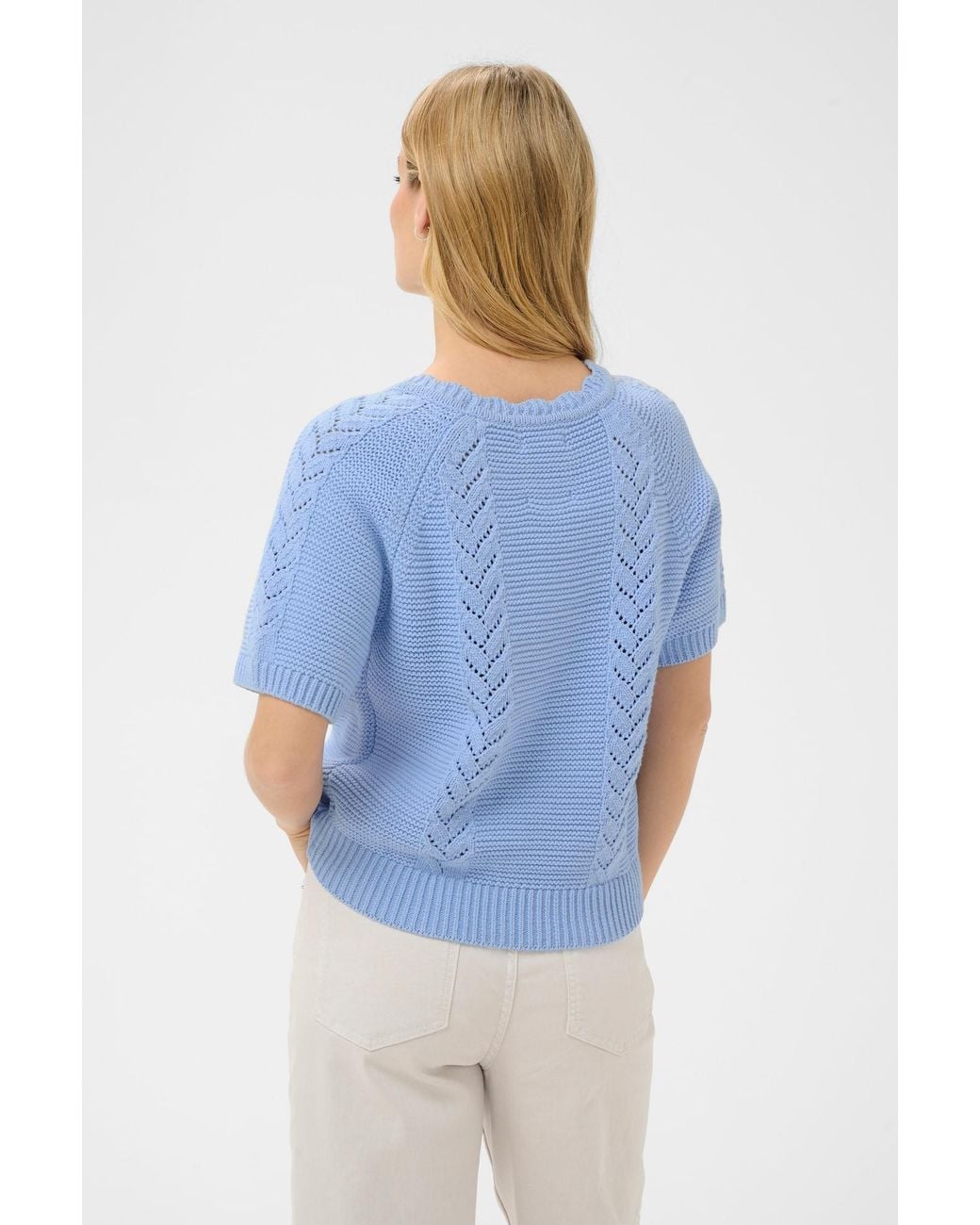 Part Two Blue Pullover