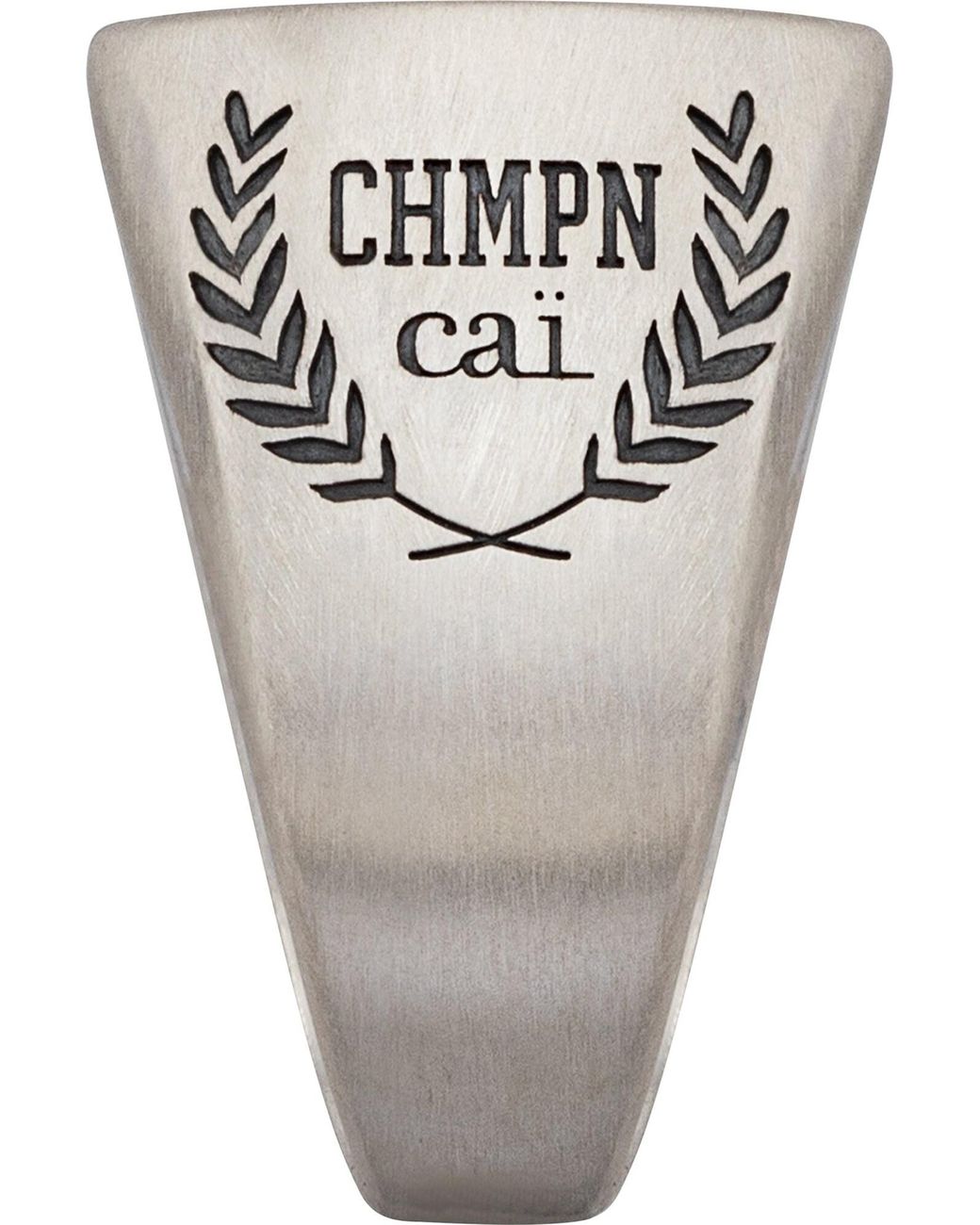Caï Ca Ring in Metallic für Herren