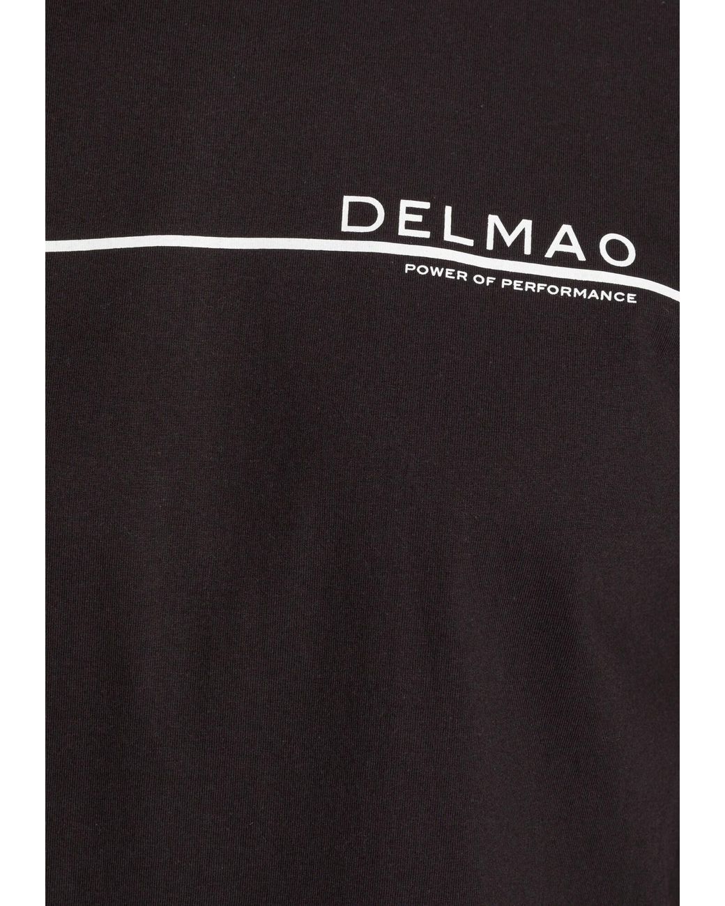 Delmao Shirt in Black für Herren
