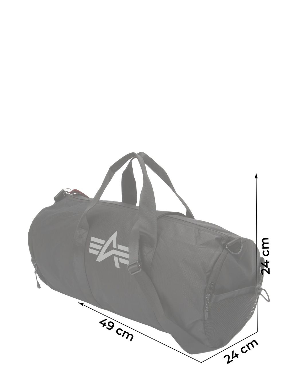 Alpha Industries Black Reisetasche