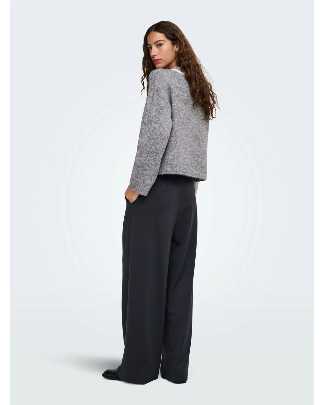 ONLY Gray Pullover Onlamber