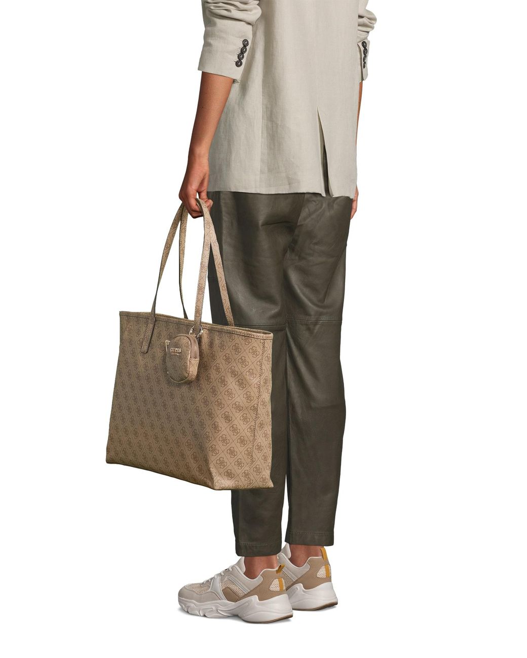 Guess Brown Shopper Power Play