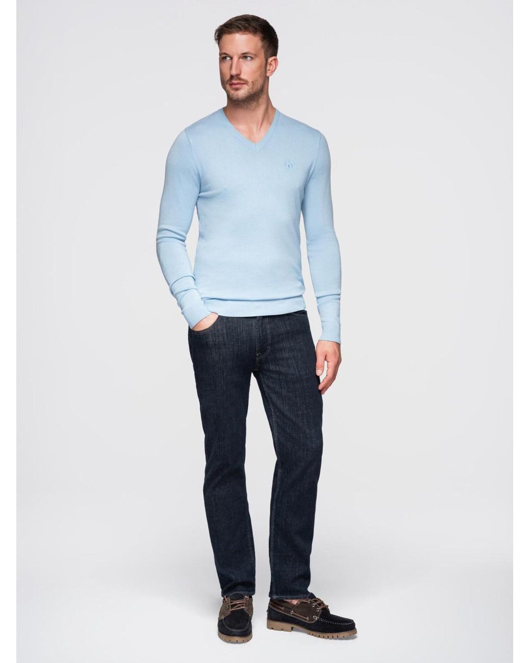 Ombre Pullover in Blue für Herren