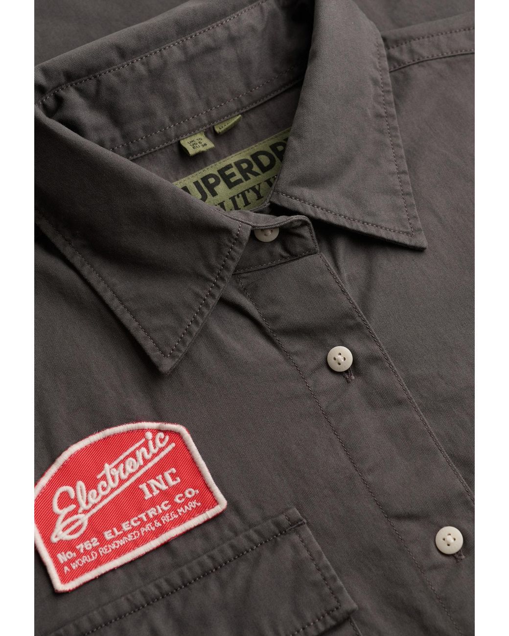 Superdry & Co Black Bluse