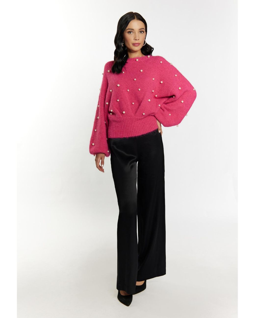 faina Pink Pullover Dulcey