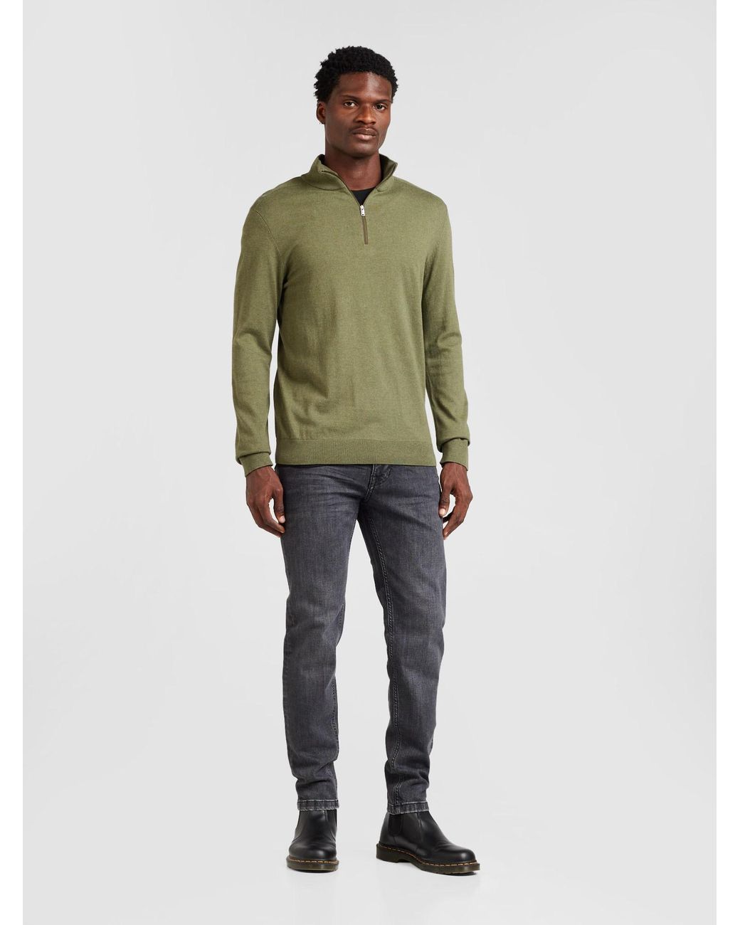 SELECTED Pullover Berg in Green für Herren