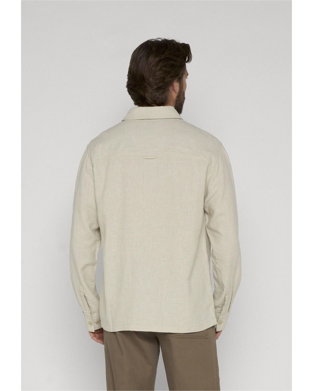 INDICODE Hemd Trope in White für Herren