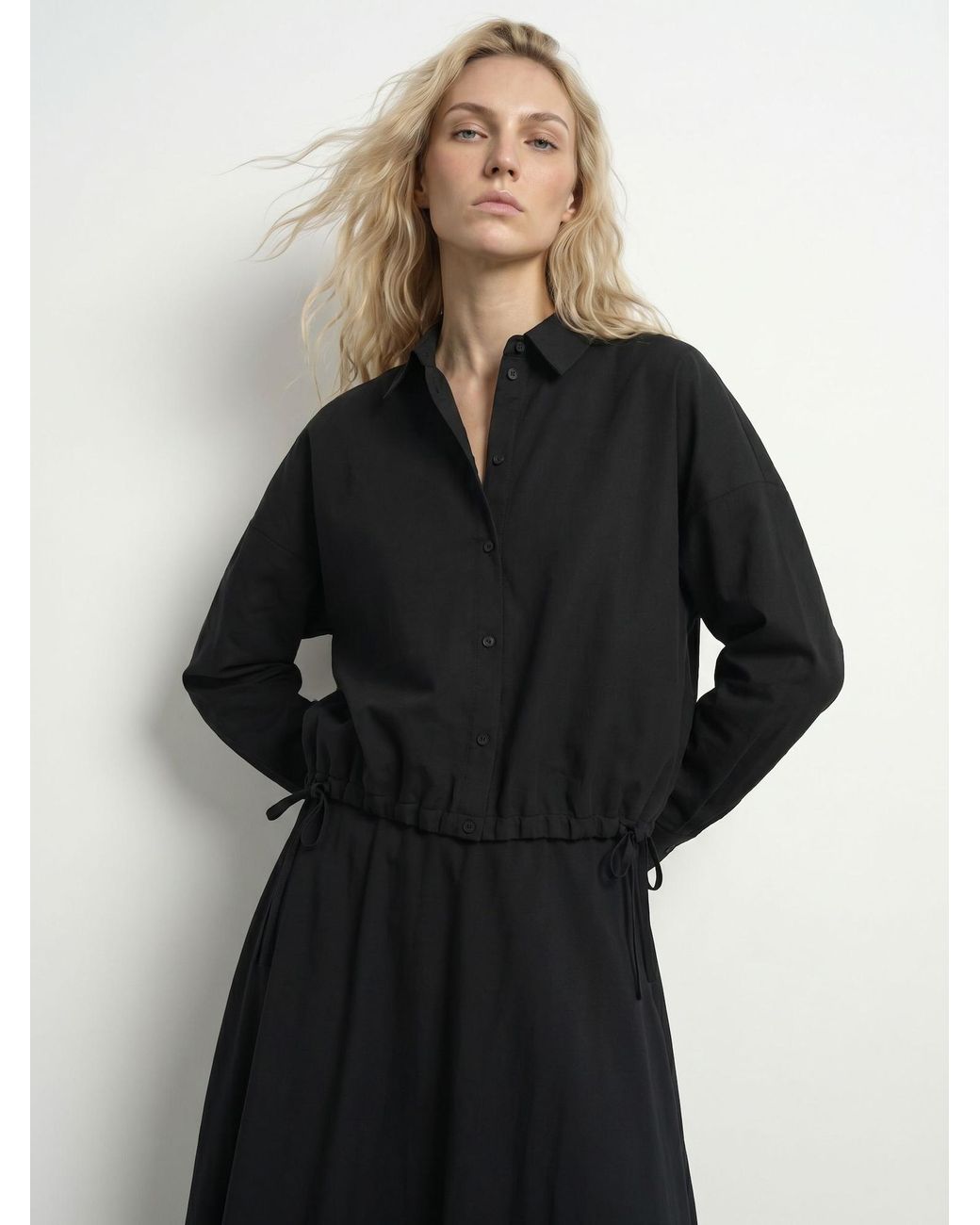 HYPEDROP Black Bluse