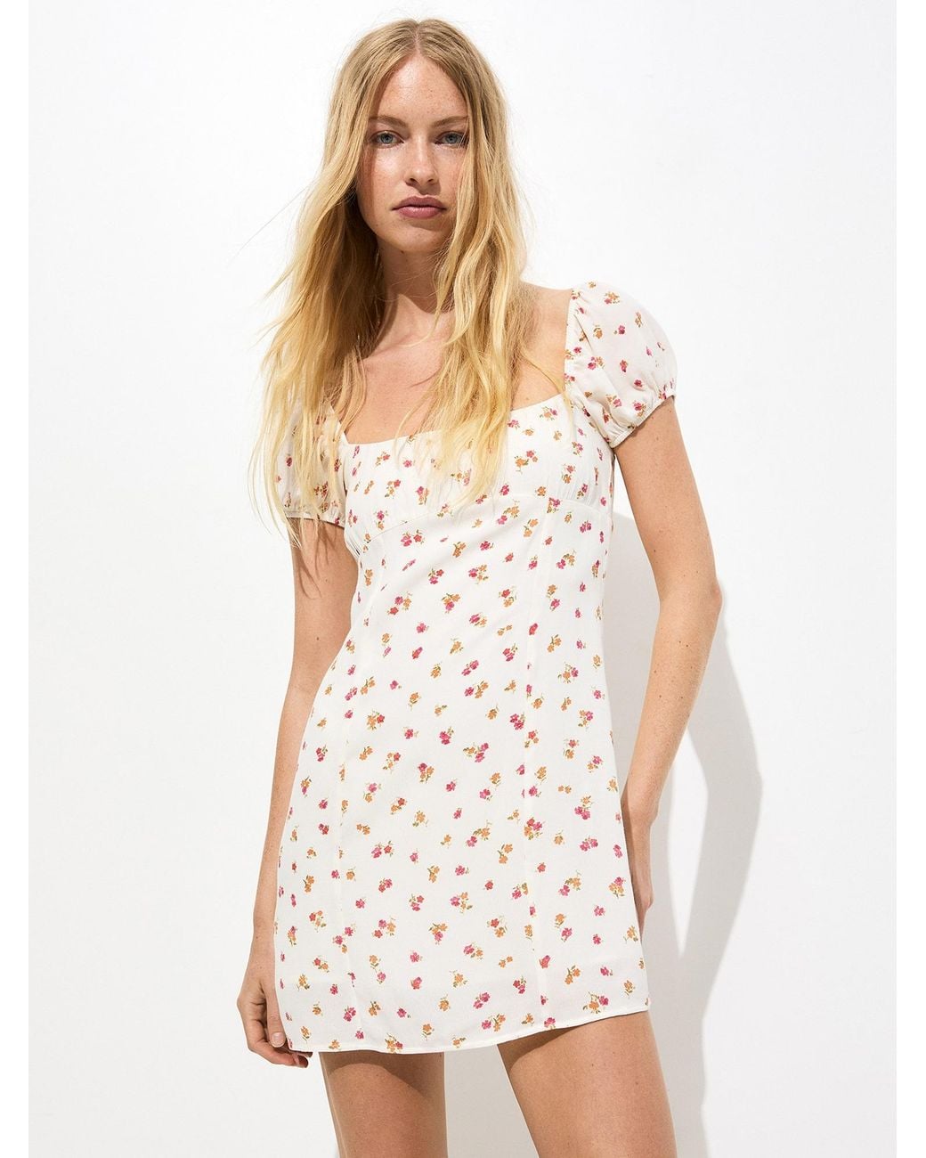 Pull&Bear Natural Kleid
