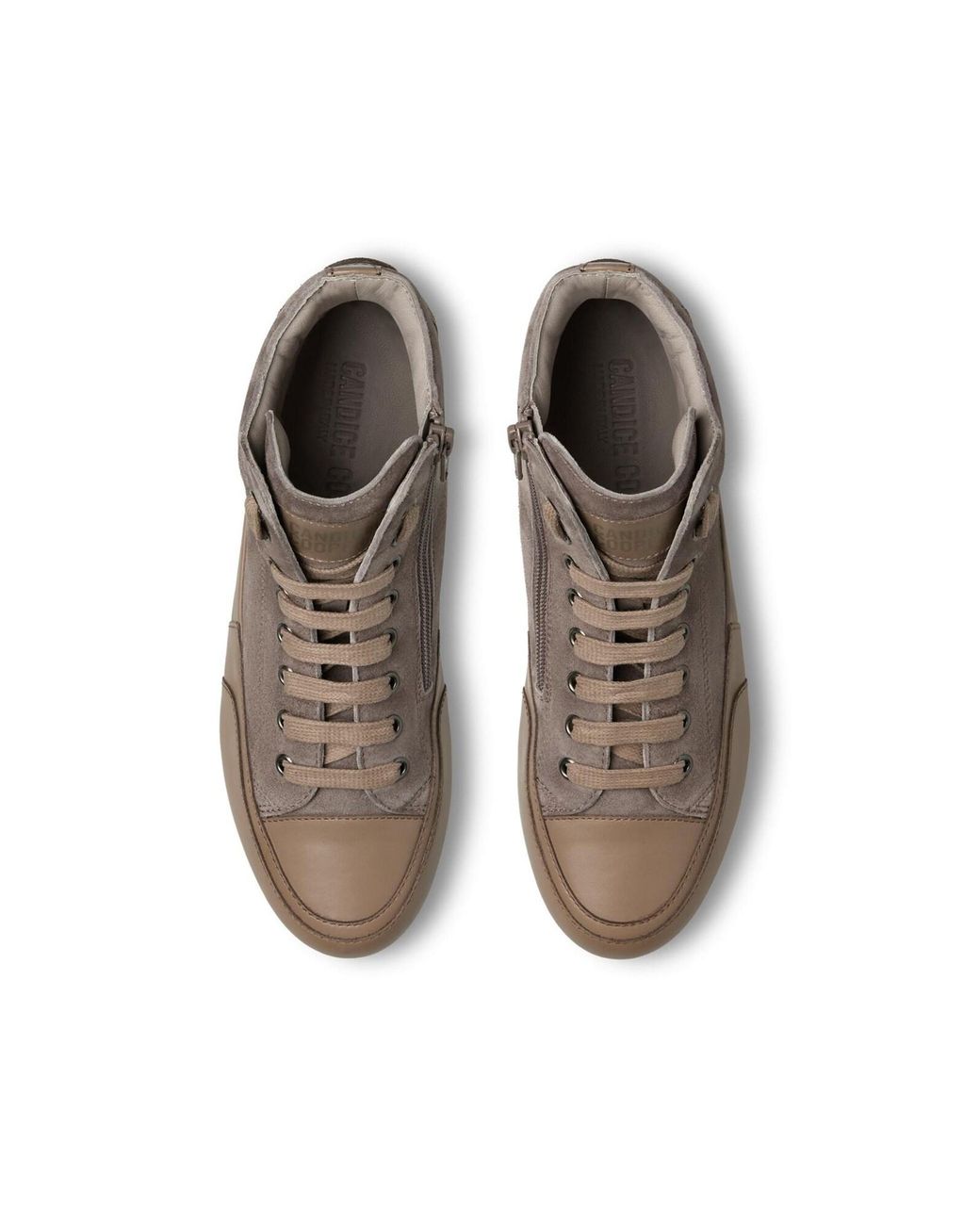 Candice Cooper Blue Sneaker High Plus Patch