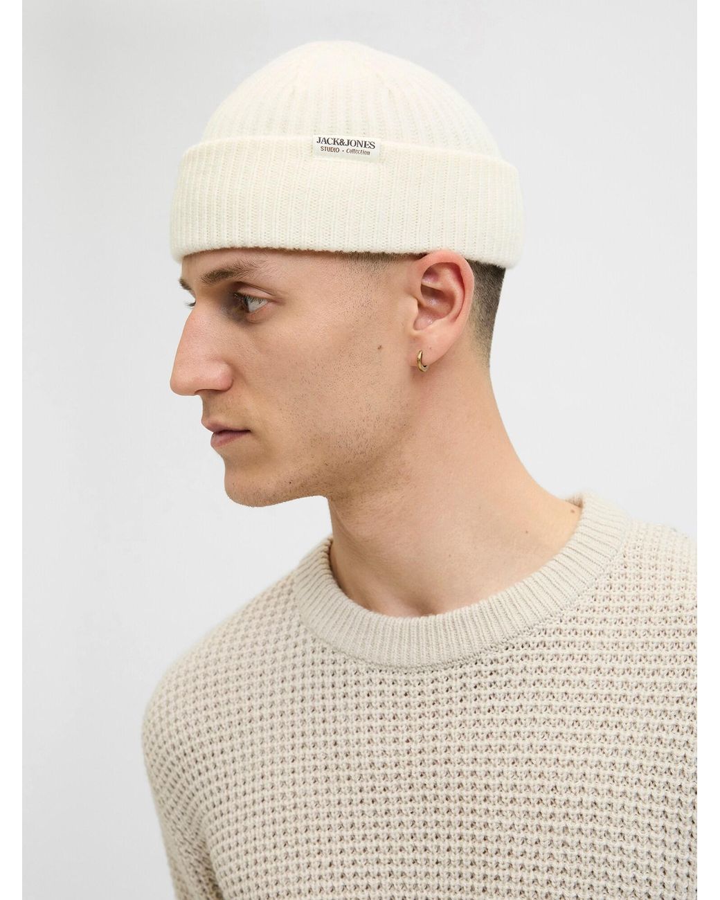 Jack & Jones Mütze Jacprem in Natural für Herren