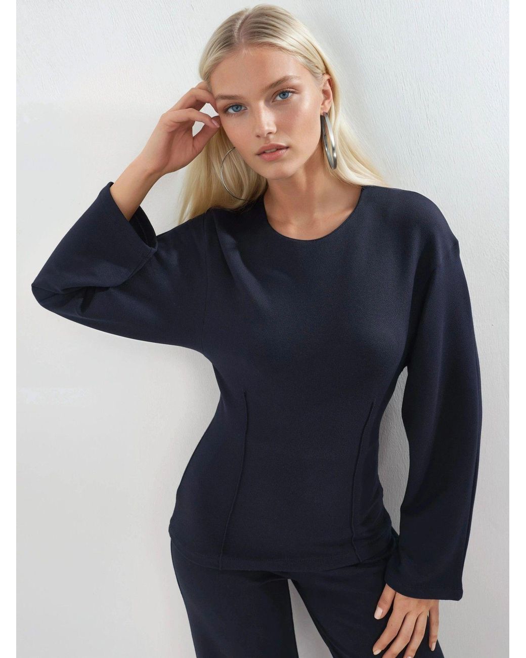 Busem Blue Bluse